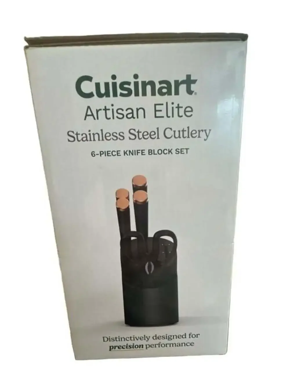 Cuisinart Artisan Elite Stainless Steel 6-Piece Knife Block Set